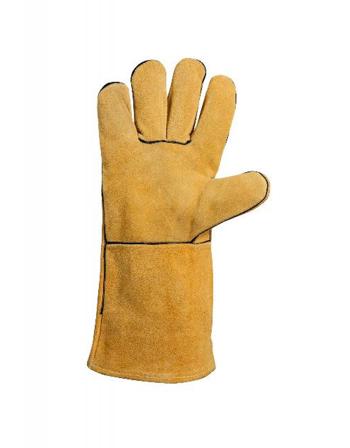 8714095090038 - Mig lashandschoen kevlar m10.5 mosterd geel