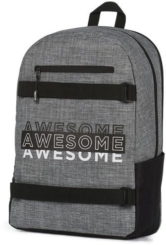 8715161008438 - Awesome Boys rugtas grijs