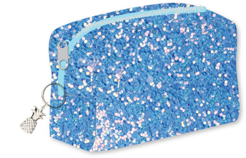 8717399907521 - Pretty Paradise etui blauwe glitter met ananas