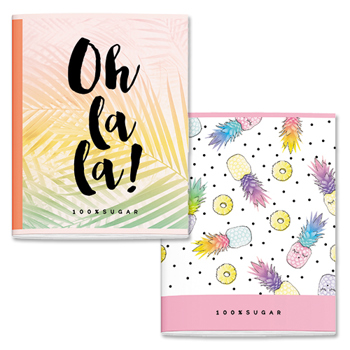 8718803052974 - Awesome Girls A5 schrift lijn (3 stuks)