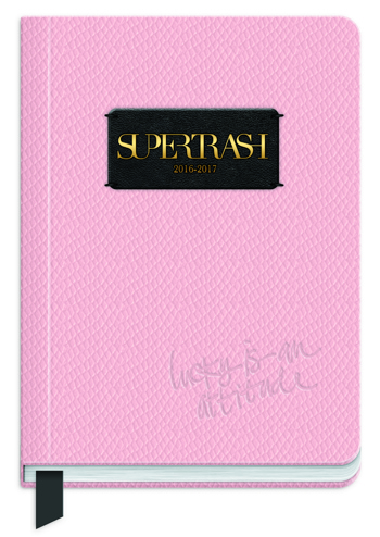 9990089756664 - Supertrash schoolagenda 2016-2017 roze