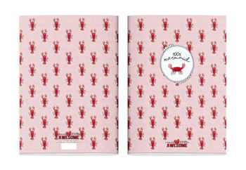 8718803103867 - Awesome Girls A4 schrift ruit