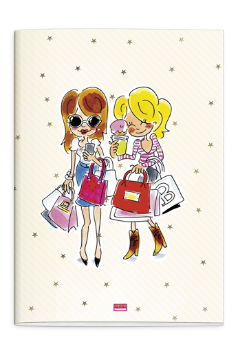 8718924500293 - Blond Amsterdam A4 schrift ruit 10mm