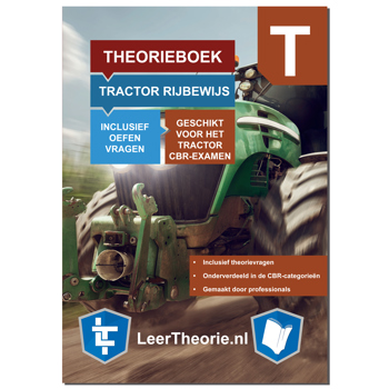 8719274519799 - Tractor Theorieboek voor Rijbewijs T Trekker theorie