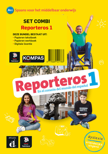 8719689521783 - Reporteros 1 Set Combi tekstboek + werkboek + digitaal