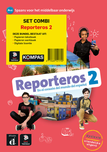 8719689521790 - Reporteros 2 Set Combi tekstboek + werkboek + digitaal