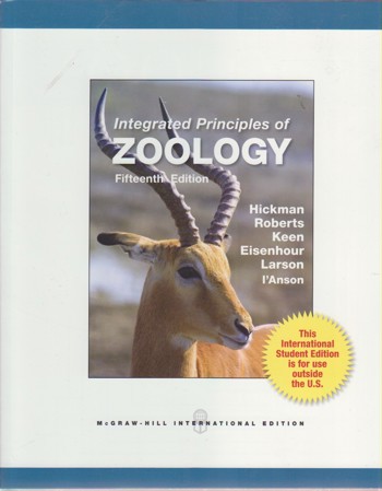9780071221986 - Integrated principles of zoology