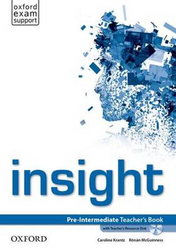 9780194010771 - Insight pre-intermediate teacher's book + resource disk