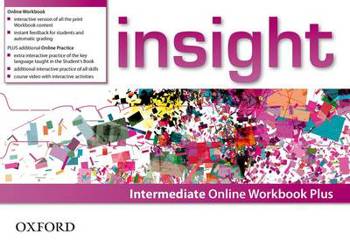 9780194015080 - Insight intermediate online workbook + practice access code