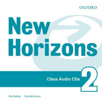9780194134453 - New horizons twee class audio-cd's 2