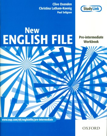 9780194384360 - New english file pre-intermediate workbook