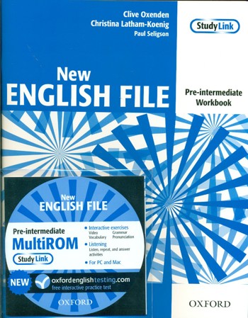 9780194387699 - New english file pre-intermediate workbook (+ multirom)