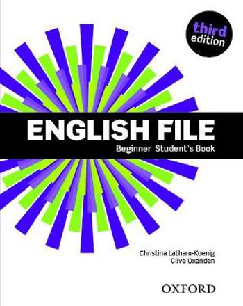 9780194501842 - English File beginner student's book (3rd ed)