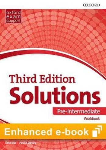 9780194510783 - Solutions pre-intermediate online workbook e-book code