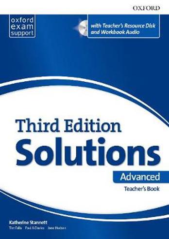 9780194520614 - Solutions advanced teacher's book + resource disc pack