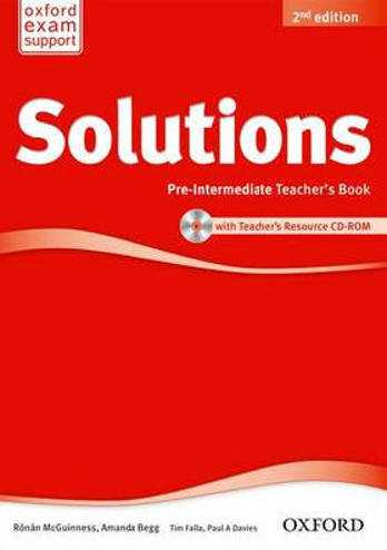 9780194553711 - Solutions pre-intermediate teacher's book
