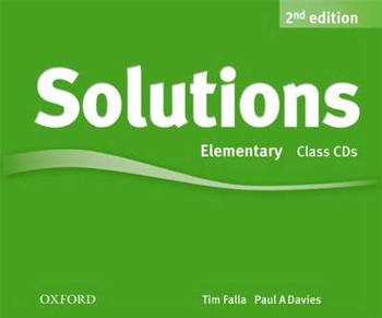 9780194554237 - Solutions elementary class audio cd s (3x)