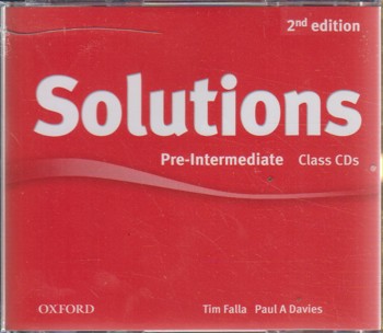 9780194554244 - Solutions pre-intermediate class audio cd s
