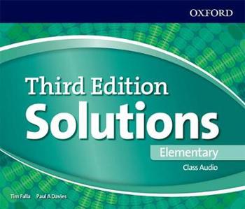 9780194561945 - Solutions elementary class audio cd s (3x)