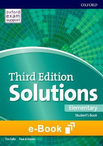 9780194562041 - Solutions elementary online student's book e-book code