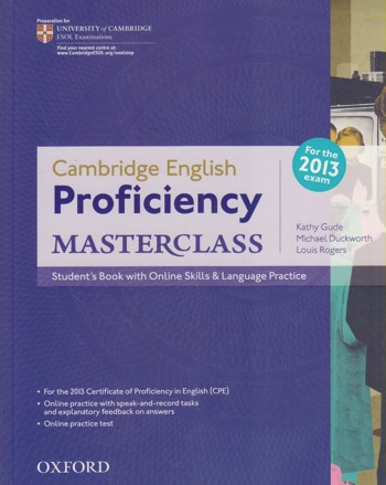 9780194705240 - Proficiency masterclass student book (+ online pract pack)