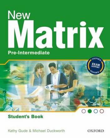 9780194766074 - New matrix pre-intermediate student's book
