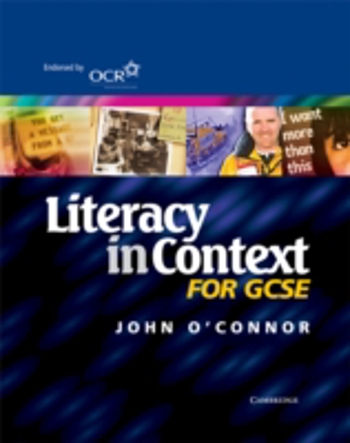 9780521527156 - Literacy in context for gcse