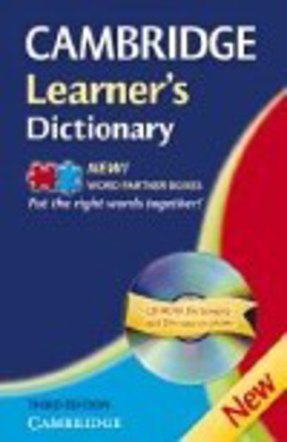 9780521682022 - Cambridge learner's dictionary (+ cd-rom)