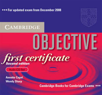 9780521700696 - Objective first certificate audio cd set