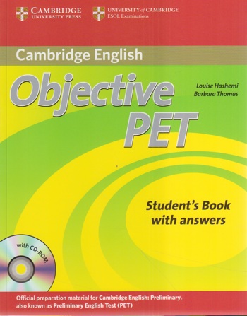 9780521732666 - Objective pet student's book with answers + cd-rom