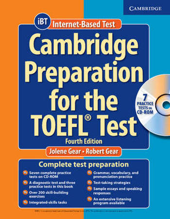 9780521755849 - Cambridge preparation for the toefl test book with cd-rom