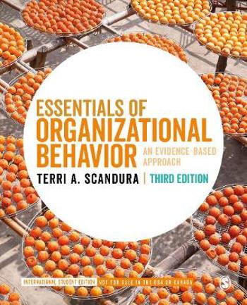 9781071840979 - Essentials of Organizational Behavior: An Evidence-Based Approach (International Student Edition)