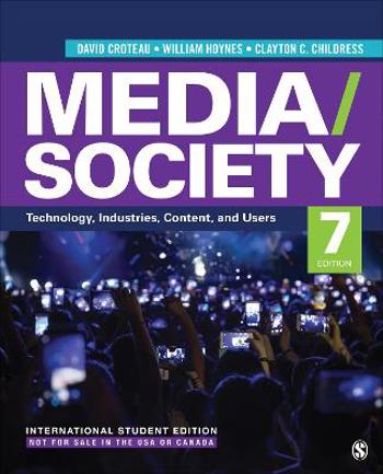 9781071852507 - Media/Society - International Student Edition: Technology, Industries, Content, and Users