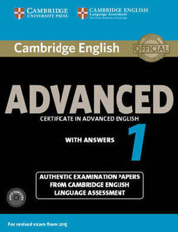 9781107654969 - Cambridge english adv 1 for rev exam from 2015 stud bk pack