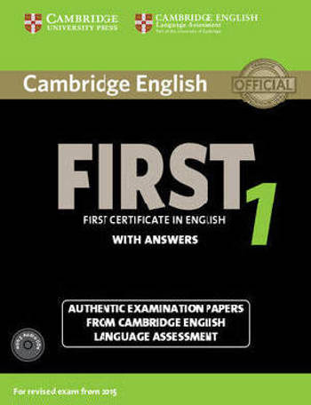 9781107663312 - Cambridge english first 1 for revised exam 2015 stud bk pack