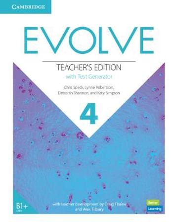 9781108405188 - Evolve Level 4 Teacher's Edition with Test Generator