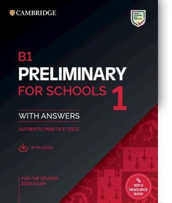 9781108652292 - B1 preliminary for schools 1 for the rev 2020 exam stud book authentic prac tests