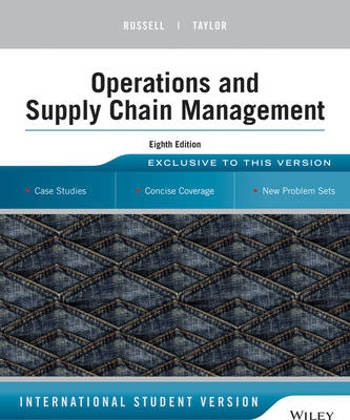 9781118808900 - Operations and Supply Chain Management