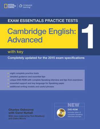 9781285744971 - Exam essentials cam advanced practice test 1 book with key