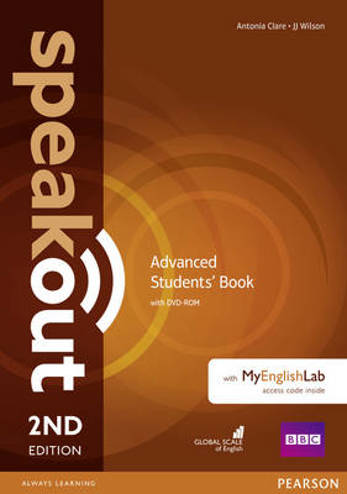 9781292115917 - Speakout advanced student's book (+ dvd/MyEnglishLab access code)
