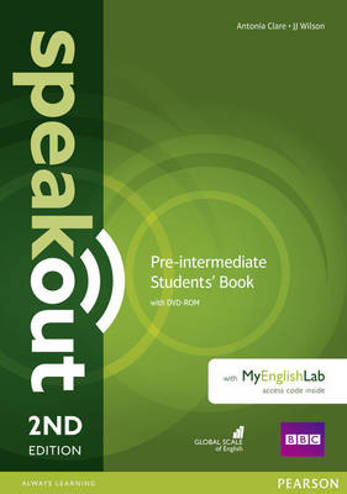 9781292115962 - Speakout pre-intermediate student's book (+ dvd/MyEnglishLab access code)