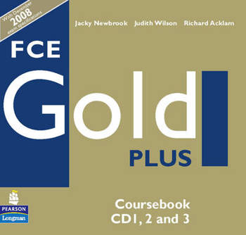 9781405848732 - Fce gold plus 1/2/3 coursebook cd