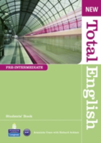 9781408267202 - New total english pre-intermediate student's book (+ dvd)
