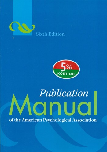 9781433805615 - Publication manual of the american psychological association