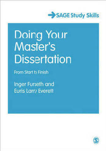 9781446263990 - Doing Your Masters Dissertation: From Start to Finish