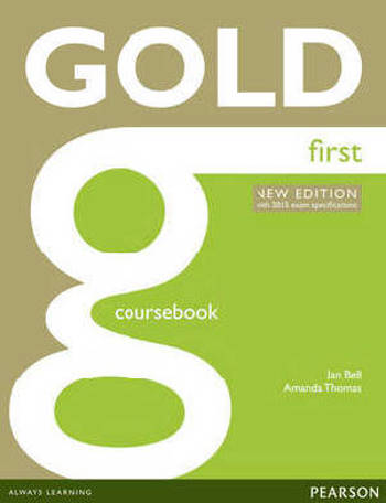 9781447907145 - Gold first coursebook (+ online audio)