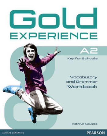 9781447913894 - Gold experience A2 vocab and grammar workbook without key