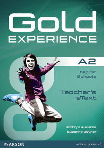 9781447919551 - Gold experience A2 teacher etext CD-ROM
