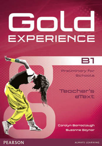 9781447919568 - Gold experience B1 teacher etext cd-rom