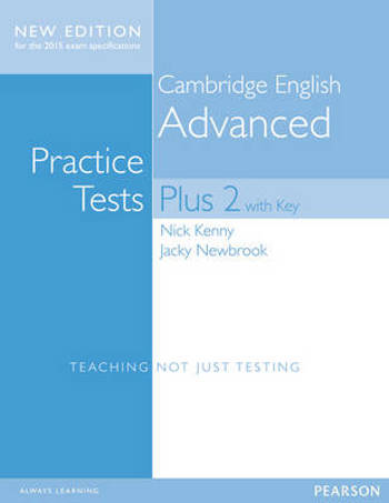 9781447966203 - Cambridge advanced practice tests plus new ed stud.bk + key